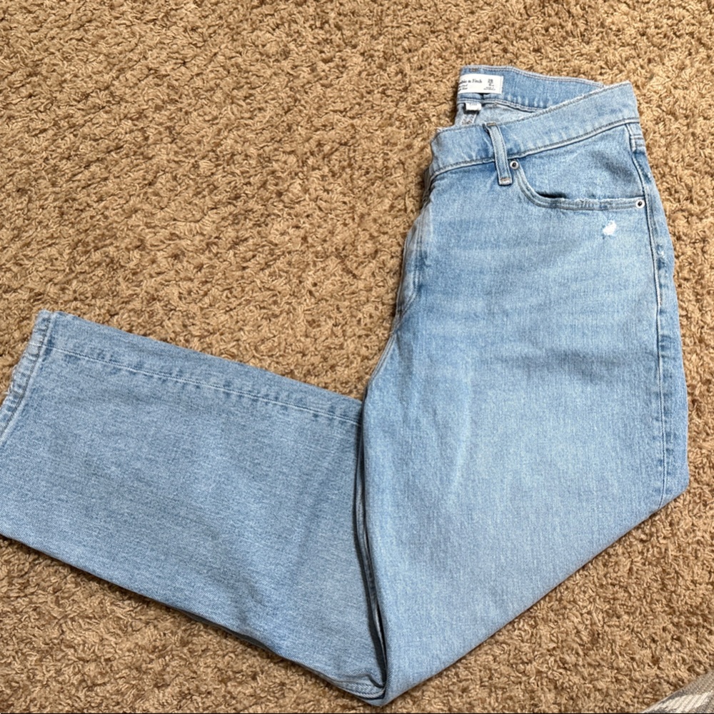 Abercrombie and fitch Light Wash Denim Jeans